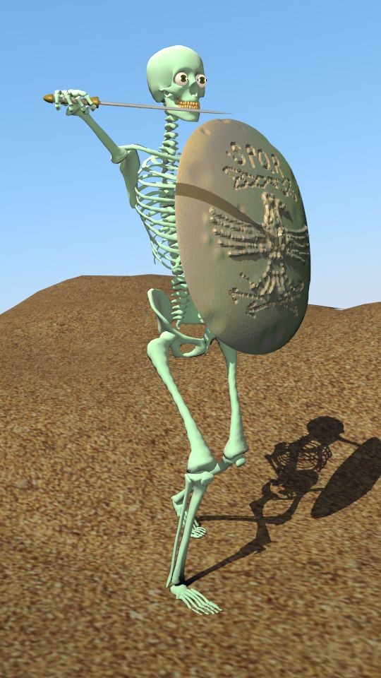 Fully Rigged Skeleton preview image 1